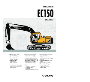 Гусеничні екскаватори Volvo EC150