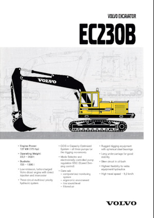 Гусеничні екскаватори Volvo EC230B