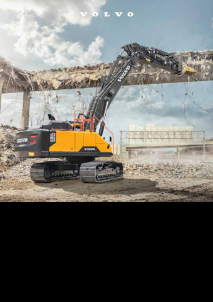 Гусеничні екскаватори Volvo EC300E Straight Boom L