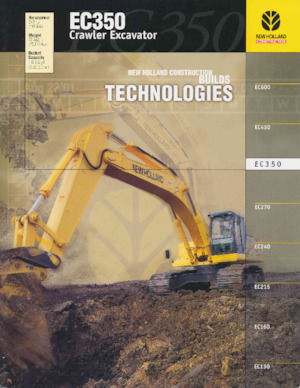 Гусеничні екскаватори New Holland EC350