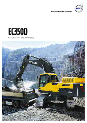 Гусеничні екскаватори Volvo EC350DL