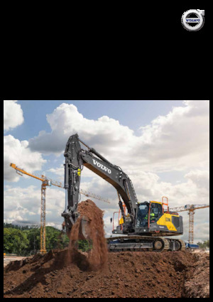 Гусеничні екскаватори Volvo EC350ENL