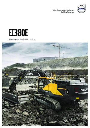 Гусеничні екскаватори Volvo EC380ENL