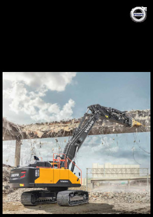 Гусеничні екскаватори Volvo EC300EN Straight boom