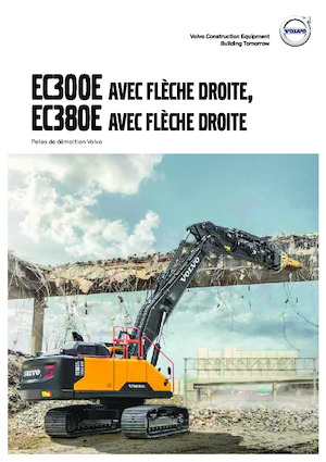 Гусеничні екскаватори Volvo EC380ENL Straight boom