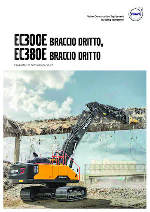 Гусеничні екскаватори Volvo EC300EN Straight boom