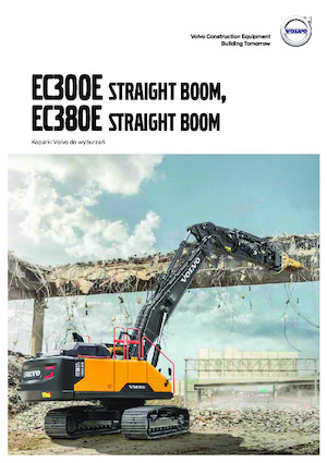 Гусеничні екскаватори Volvo EC300EN Straight boom