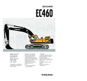 Гусеничні екскаватори Volvo EC460