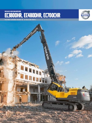Гусеничні екскаватори Volvo EC700CHR