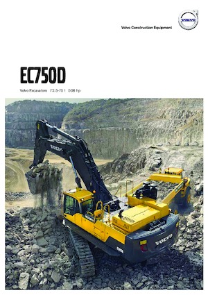 Гусеничні екскаватори Volvo EC750D