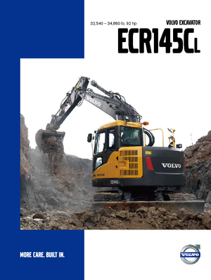 Гусеничні екскаватори Volvo ECR145CL