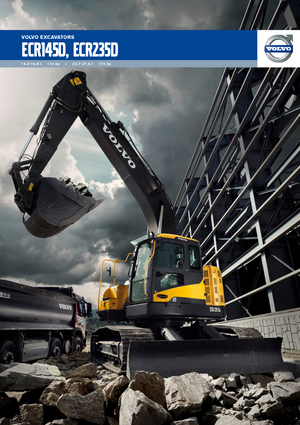 Гусеничні екскаватори Volvo ECR145DL