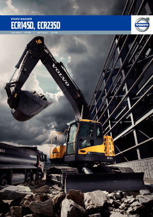 Гусеничні екскаватори Volvo ECR145DL