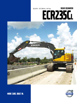 Гусеничні екскаватори Volvo ECR235CL