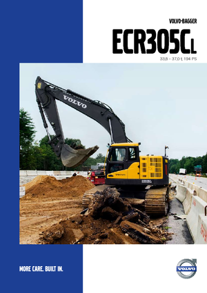 Гусеничні екскаватори Volvo ECR305CL