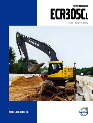 Гусеничні екскаватори Volvo ECR305CL