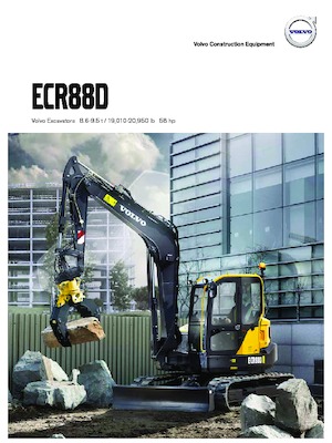 Гусеничні екскаватори Volvo ECR88D