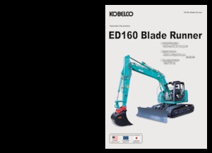 Гусеничні екскаватори Kobelco ED 160-3