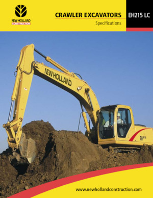 Гусеничні екскаватори New Holland EH215 LC