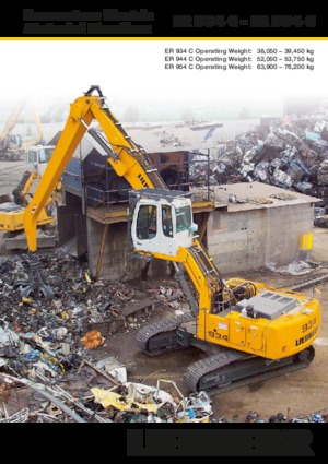 Екскаватори для перевалки Liebherr ER 934 C Litronic