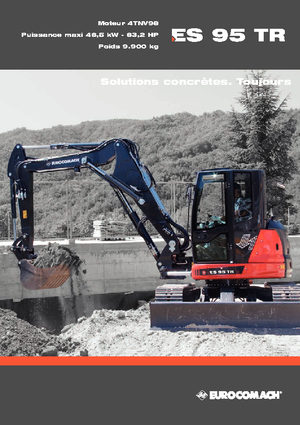 Гусеничні екскаватори Eurocomach ES 95 TR