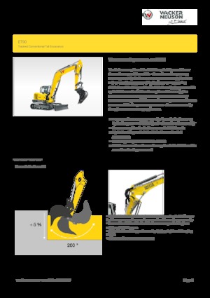 Гусеничні екскаватори Wacker Neuson ET90