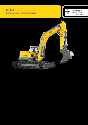 Гусеничні екскаватори Wacker Neuson ET145