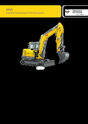 Гусеничні екскаватори Wacker Neuson ET65