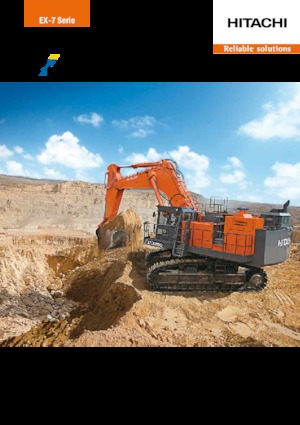 Гусеничні екскаватори Hitachi EX1200-7 LD