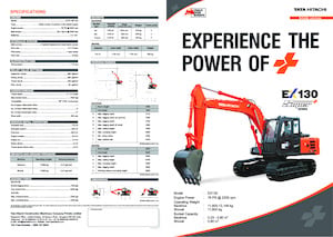 Гусеничні екскаватори Hitachi EX130