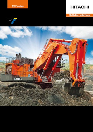 Гусеничні екскаватори Hitachi EX2600-7