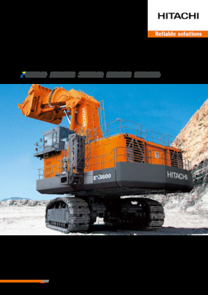 Гусеничні екскаватори Hitachi EX2600E-6