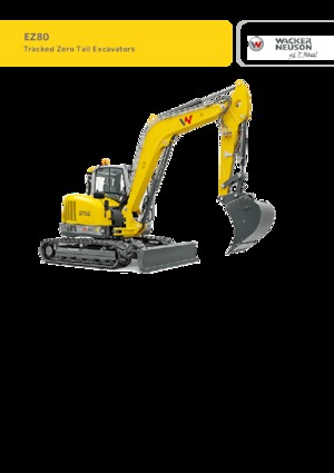 Гусеничні екскаватори Wacker Neuson EZ80