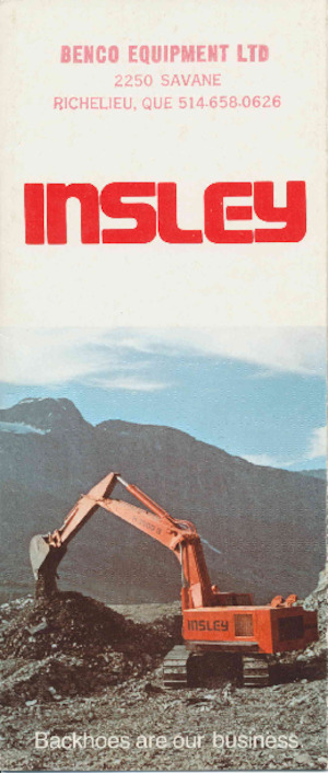 Гусеничні екскаватори Insley H-2500C