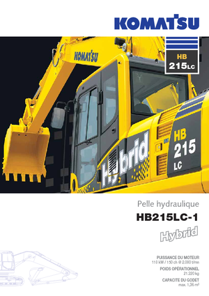Гусеничні екскаватори Komatsu HB215LC-1