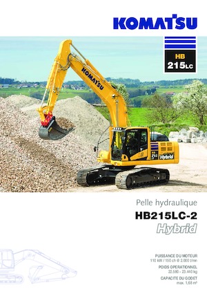 Гусеничні екскаватори Komatsu HB215LC-2 