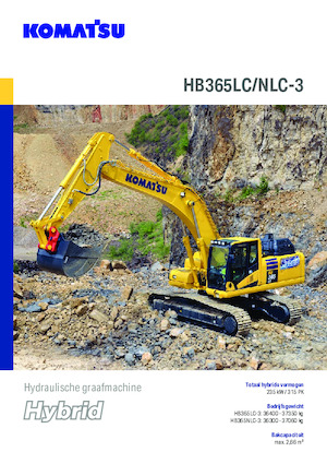 Гусеничні екскаватори Komatsu HB365LC-3E0