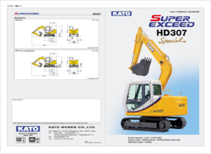 Гусеничні екскаватори Kato HD307 Special