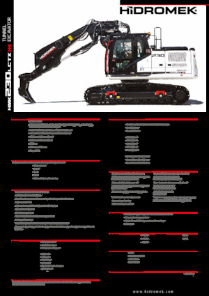 Гусеничні екскаватори Hidromek HMK 230 LC TX 