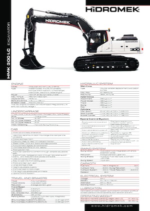 Гусеничні екскаватори Hidromek HMK 300 LC PLUS