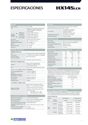 Гусеничні екскаватори Hyundai HX145LCR