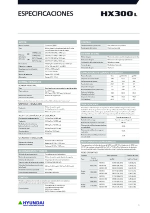 Гусеничні екскаватори Hyundai HX300NL