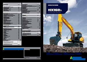 Гусеничні екскаватори Hyundai HX160LD