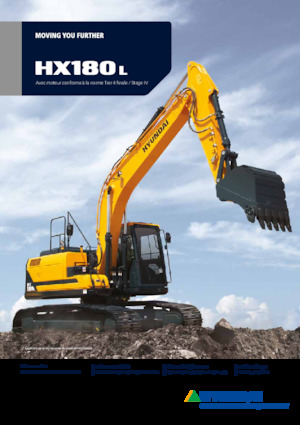 Гусеничні екскаватори Hyundai HX180LD