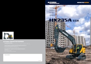 Гусеничні екскаватори Hyundai HX235ALCR
