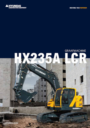 Гусеничні екскаватори Hyundai HX235ALCR
