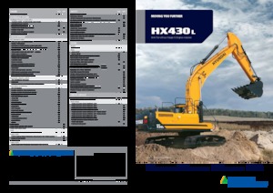Гусеничні екскаватори Hyundai HX430L