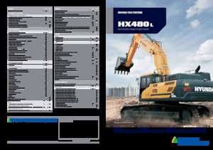 Гусеничні екскаватори Hyundai HX480L