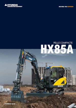 Гусеничні екскаватори Hyundai HX85A
