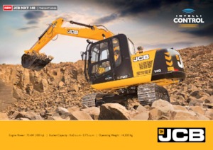 Гусеничні екскаватори JCB NXT 140